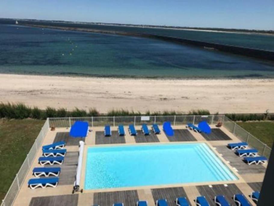 Appartement Residence Les Pieds Dans L'Eau Croisic Le Croisic Bagian luar foto